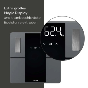 Beurer BF 500 Personenwaage Schwarz 