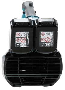 Makita DUB362Z Akku-Gebläse LXT 18 V x 2 • 54 m/s • 13,4 m³/min
