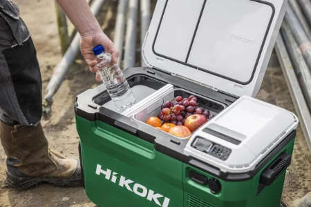Hikoki UL18DBAW4Z  Kompressor-Kühlbox mit Gefrier-, Kühl- und Heizfunktion 18V 25 L