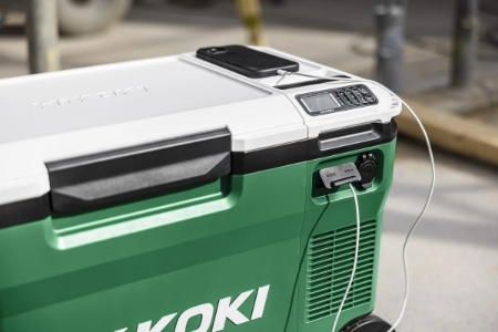 Hikoki UL18DBAW4Z  Kompressor-Kühlbox mit Gefrier-, Kühl- und Heizfunktion 18V 25 L