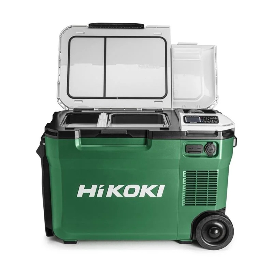 Hikoki UL18DBAW4Z  Kompressor-Kühlbox mit Gefrier-, Kühl- und Heizfunktion 18V 25 L