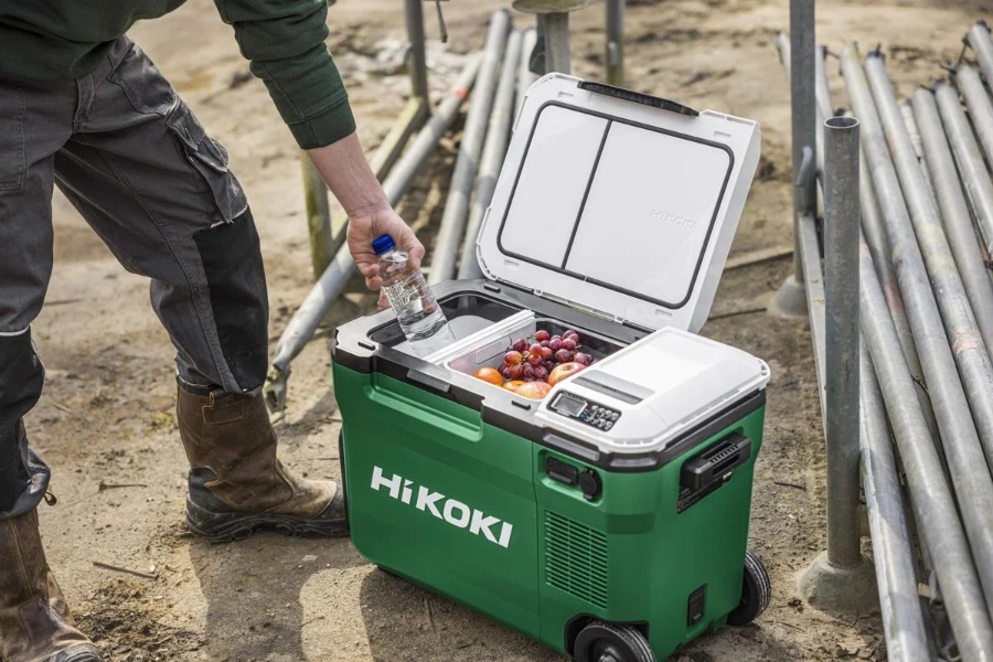 Hikoki UL18DBAW4Z  Kompressor-Kühlbox mit Gefrier-, Kühl- und Heizfunktion 18V 25 L
