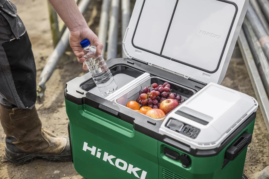 Hikoki UL18DBAW4Z  Kompressor-Kühlbox mit Gefrier-, Kühl- und Heizfunktion 18V 25 L