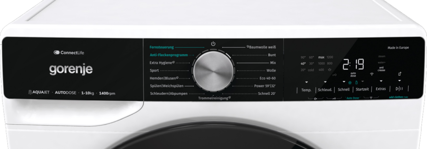 Gorenje WNS14A4ATS Waschmaschine Frontlader 60 cm 10 kg,1400U/min
