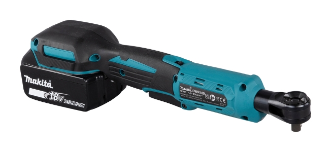 Makita DWR180Z Akku-Ratschenschlüssel 18 V • 47,5 Nm • 1/4" / 3/8" 