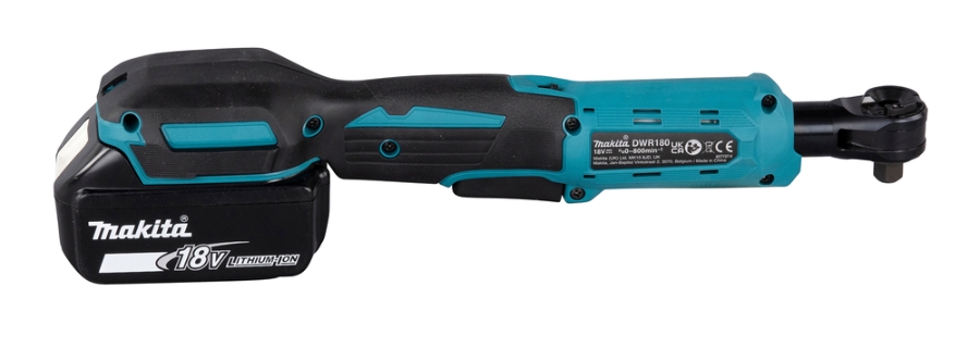 Makita DWR180Z Akku-Ratschenschlüssel 18 V • 47,5 Nm • 1/4" / 3/8" 