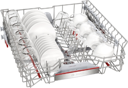 Bosch SBV6ZCX16E Geschirrspüler einbau vollintegriert 60 cm mit Besteckschublade Restlaufzeitanzeige,XXL