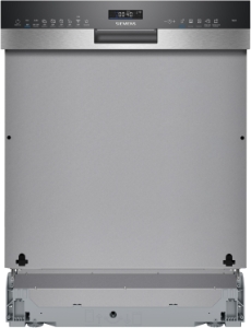 Siemens SN55ES12CE IQ500 Geschirrspüler Einbau teilintegriert 60cm  Edelstahl mit Besteckschublade