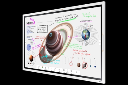 Samsung LH55WMBWBGCXEN Flip Pro WM55B Flip Pro WMB-Series 4K/UHD Digital Flipchart Touch-Display