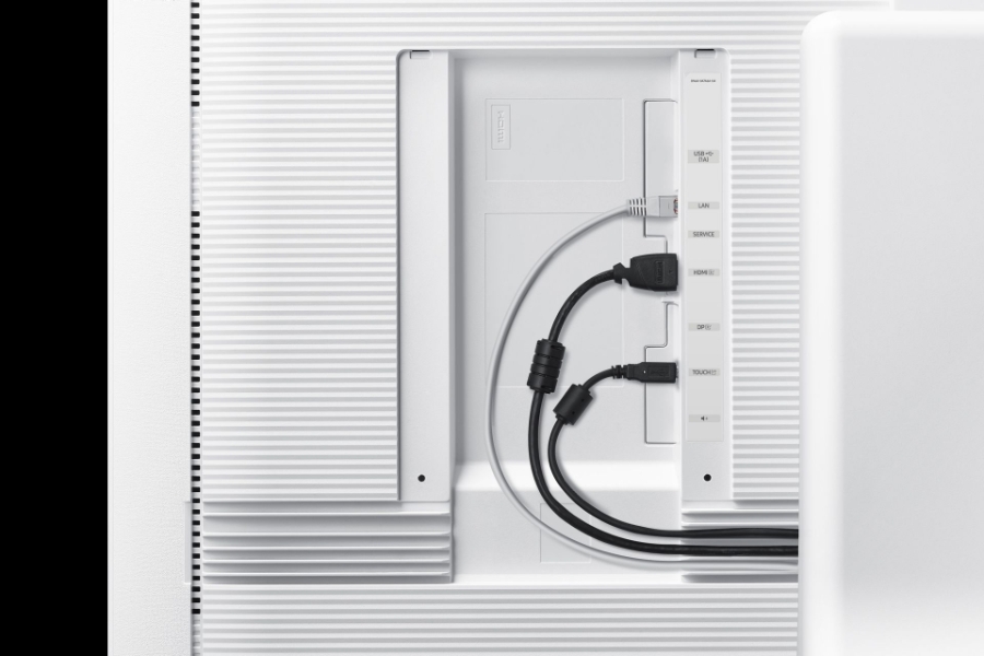 Samsung LH65WMBWBGCXEN WM65B, Digitales Flipchart in 65"  4K UHD digitales Flipchart Display HDMI/DP