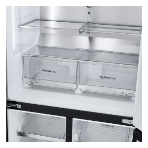 LG GMG960EVEE Side-by-Side mit InstaView® 638 Liter  Eis-, Crushed Ice- und Wasserspender |LG Craft Ice