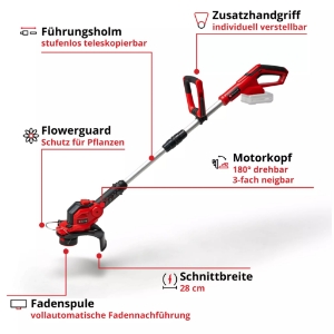 Einhell GE-CT 18/28 Li-Solo Akku-Rasentrimmer  