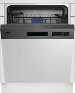 Beko BDSN28451X Geschirrspüler Einbau teilintegriert 60cm 