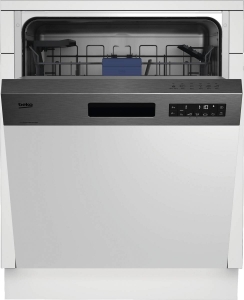 Beko BDSN28451X Geschirrspüler Einbau teilintegriert 60cm 