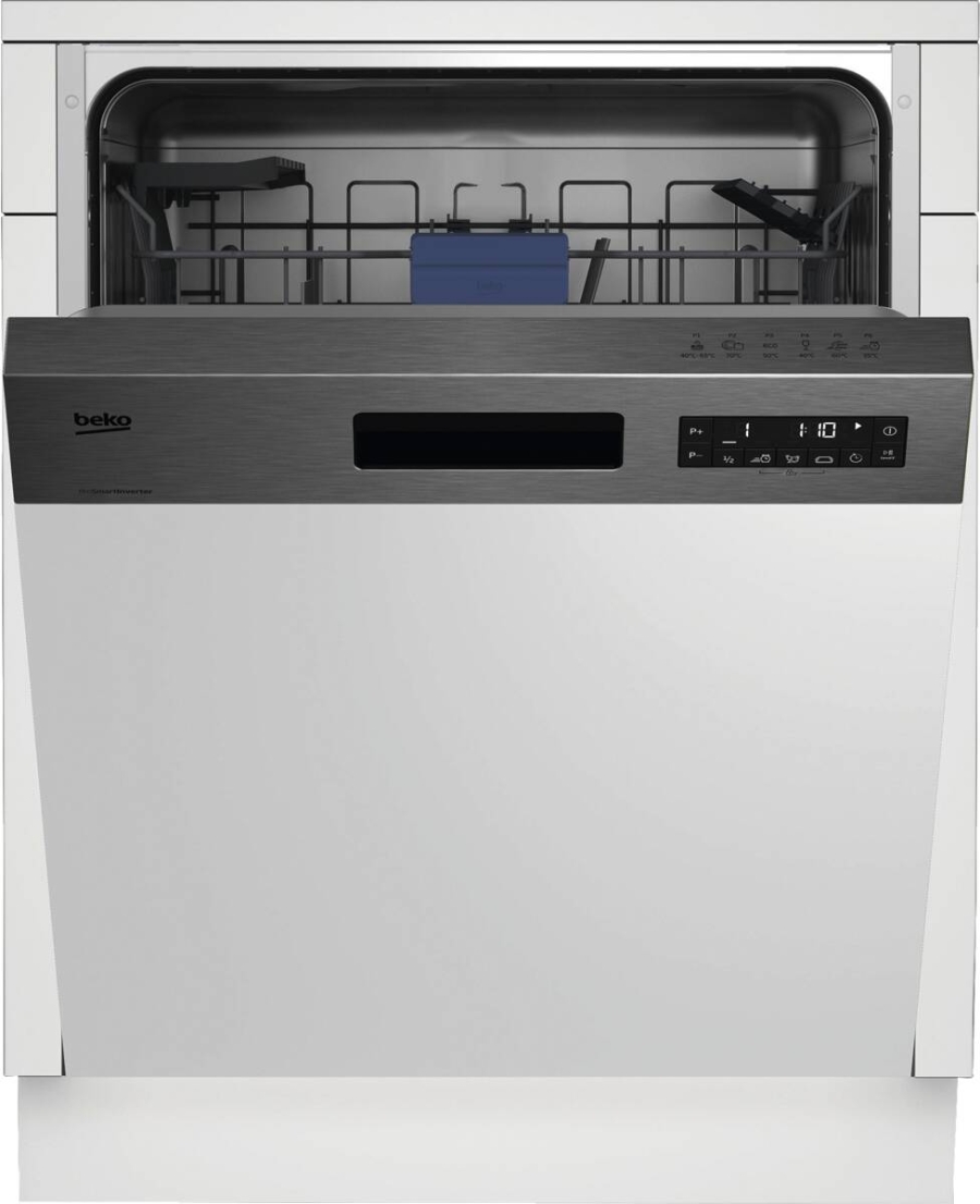 Beko BDSN28451X Geschirrspüler Einbau teilintegriert 60cm 