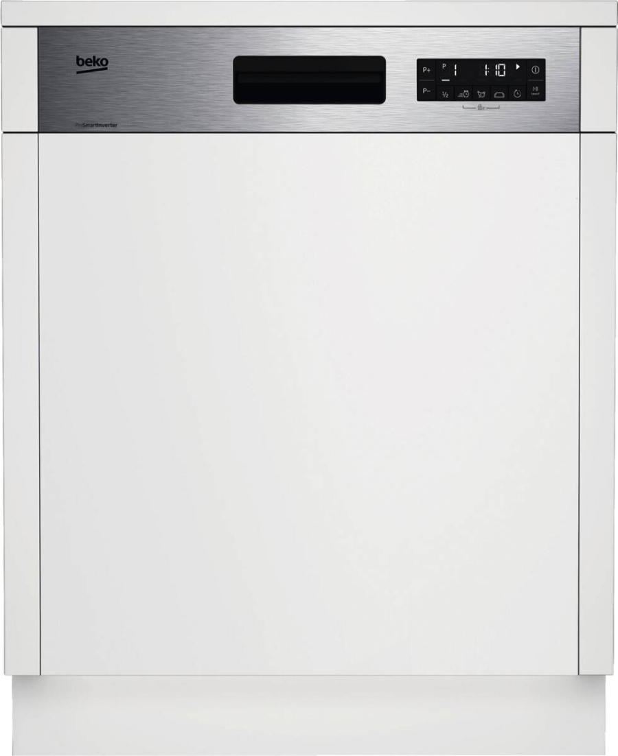 Beko BDSN28451X Geschirrspüler Einbau teilintegriert 60cm 