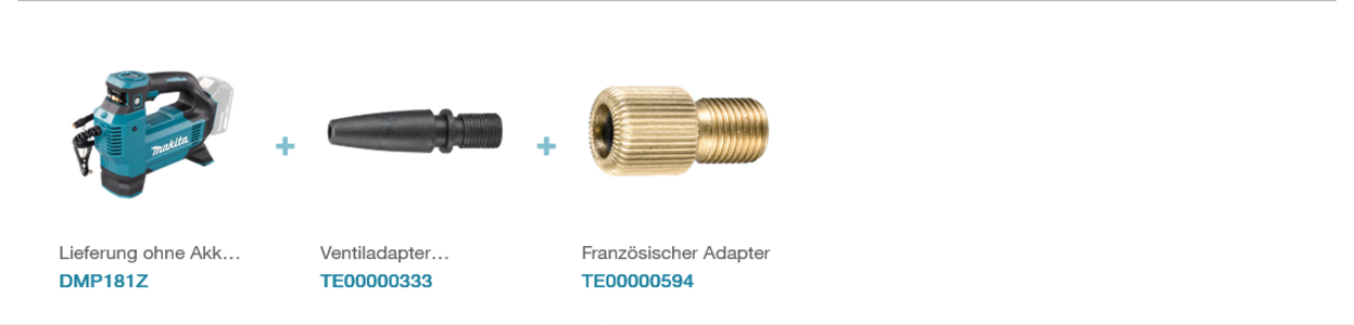 Makita DMP181Z Akku-Kompressor LXT 18 V • 11,1 bar • 22,0 l/min