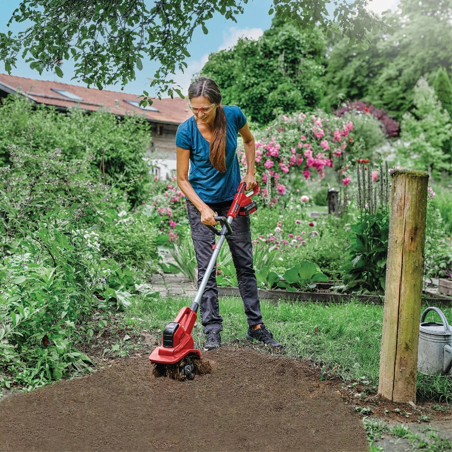 Einhell GE-CR 18/20 Li E - Solo Akku-Bodenhacke 