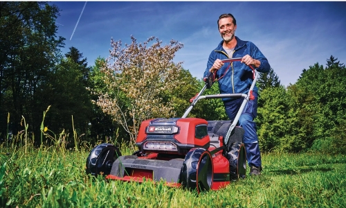 Einhell GP-CM 36/47 S Li BL (4x4,0Ah) PROFESSIONAL Akku-Rasenmäher 