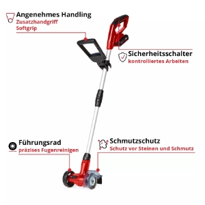 Einhell GC-CC 18 Li Kit (1x2,0Ah) Akku-Fugenreiniger 