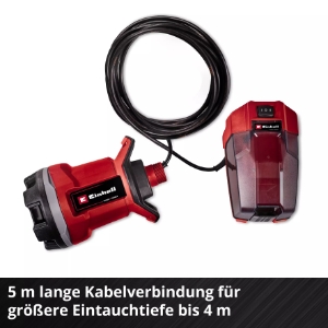 Einhell GE-DP 18/25 Li - Solo Akku-Schmutzwasserpumpe  