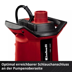Einhell GE-DP 18/25 Li - Solo Akku-Schmutzwasserpumpe  