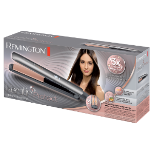 Remington S8598 Keratin Protect Haarglätter 160-230°C patentierter Hitzeschutzsensor für 3x mehr Schutz vor 