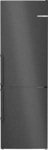 Bosch KGN36VXCT Kühl-Gefrier-Kombination mit Gefrierbereich unten  186 x 60 cm, Gebürsteter schwarzer Stahl AntiFingerprint