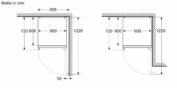 Bosch KGN36VXCT Kühl-Gefrier-Kombination mit Gefrierbereich unten  186 x 60 cm, Gebürsteter schwarzer Stahl AntiFingerprint