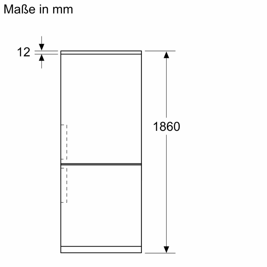 Bosch KGN36VXCT Kühl-Gefrier-Kombination mit Gefrierbereich unten  186 x 60 cm, Gebürsteter schwarzer Stahl AntiFingerprint