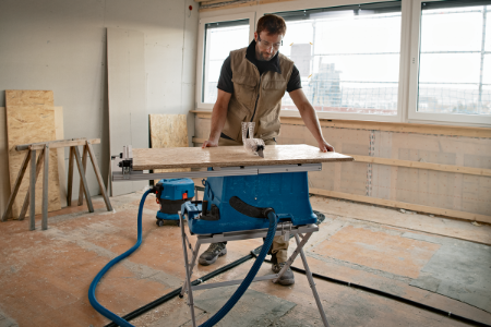 BOSCH Professional GTS 18V-216 Akku-Tischkreissäge BITURBO 
