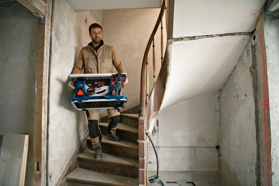 BOSCH Professional GTS 18V-216 Akku-Tischkreissäge BITURBO 