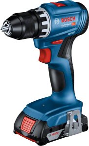BOSCH Professional 2-tlg. Kit 18V: GSR 18V-45 + GBH 18V-22 + 2 x 4.0Ah + GAL 18 