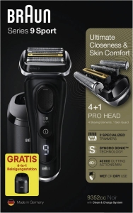 Braun Personal Care 9352cc Series 9 Sport Wet&Dry  Folienrasierer 