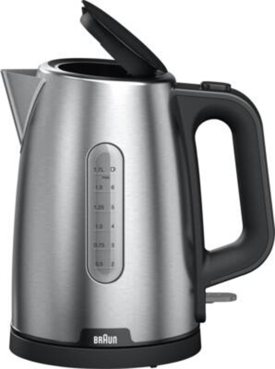 Braun Domestic Home WK 1500BK Wasserkocher Edelstahl-Schwarz 