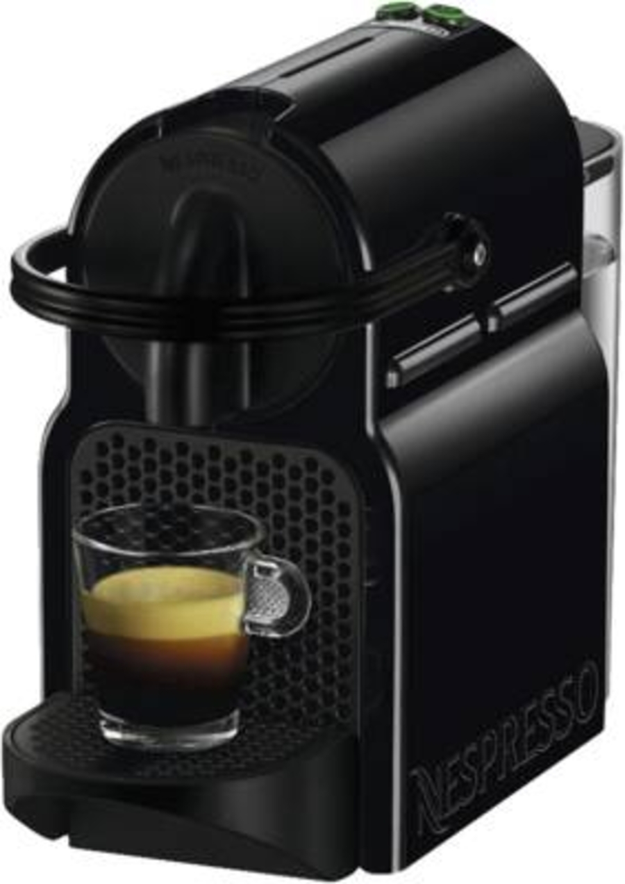 De´Longhi EN80.BAE Inissia&Aeroccino Nespresso-Automaten Schwarz 