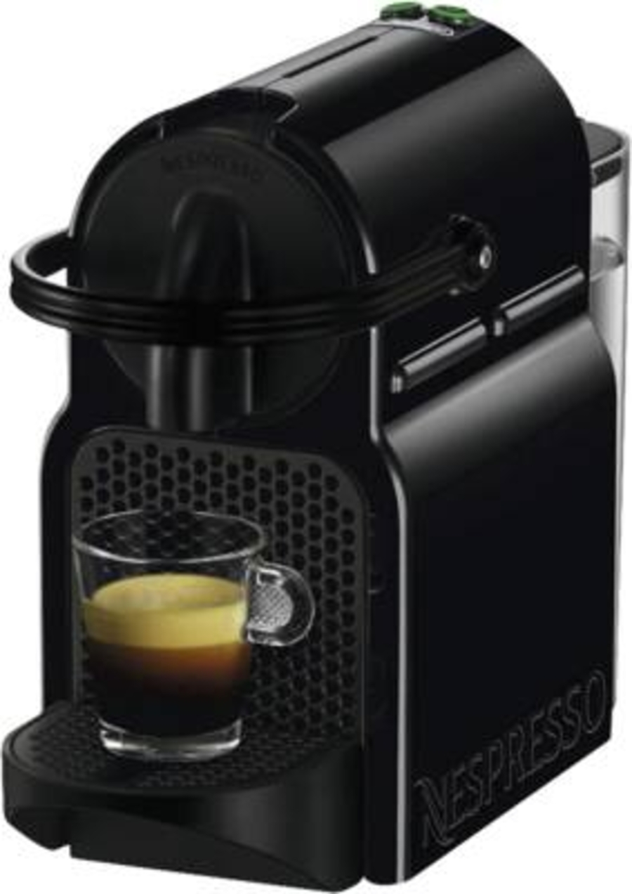 De´Longhi EN80.BAE Inissia&Aeroccino Nespresso-Automaten Schwarz 