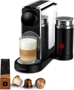 Krups XN630D CitiZ&Milk Platinum Nespresso Kapselmaschine 