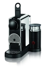 Krups XN630D CitiZ&Milk Platinum Nespresso Kapselmaschine 