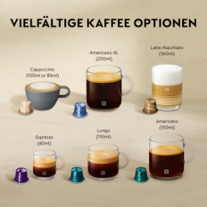 Krups XN630D CitiZ&Milk Platinum Nespresso Kapselmaschine 