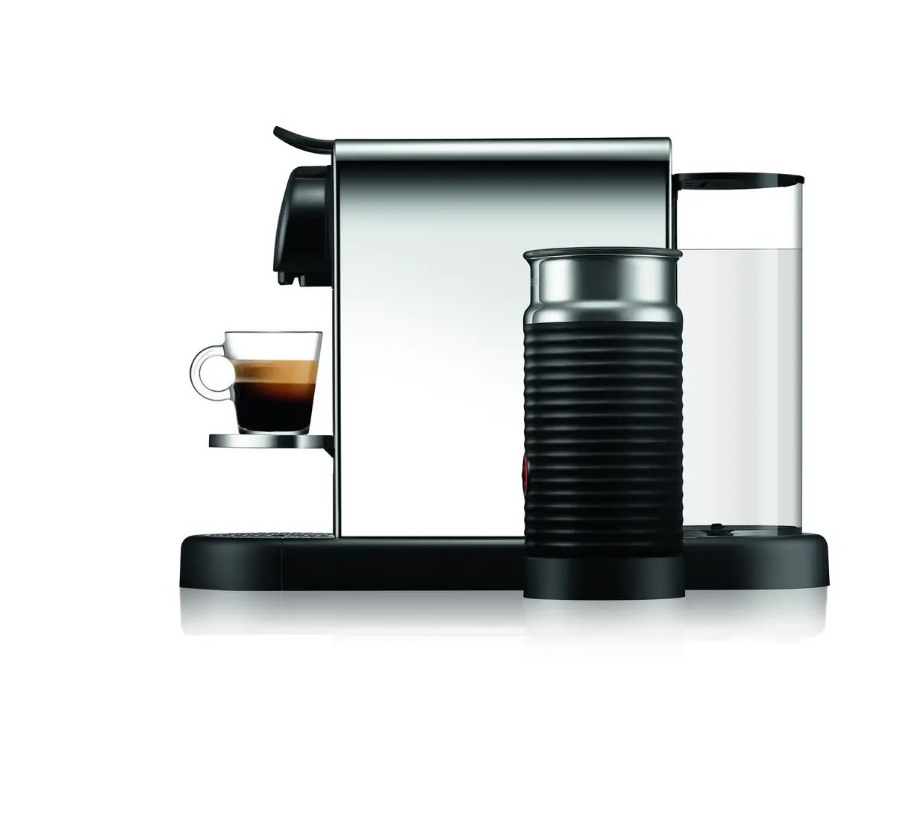 Krups XN630D CitiZ&Milk Platinum Nespresso Kapselmaschine 