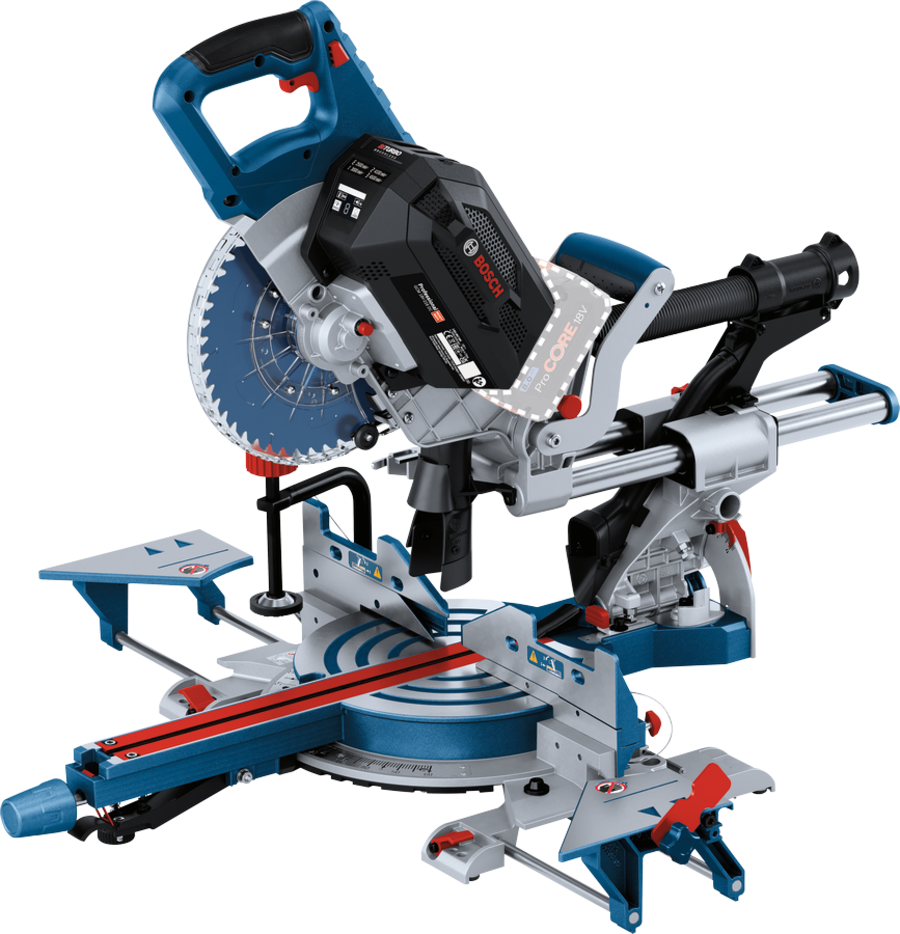 BOSCH Professional GCM 18V-216 DC Akku-Kapp- und Gehrungssäge BITURBO 0601B47000