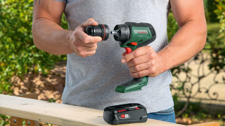 Bosch Garten & Werkzeug AdvancedDrill 18V-80 QuickSnap - 1 x 2,5-Ah-Akku und  Ladegerät