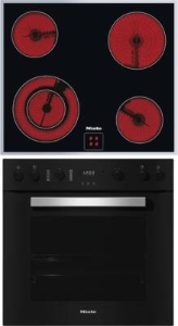 Miele H2459E+KM6012 Herdset Obsidianschwarz 