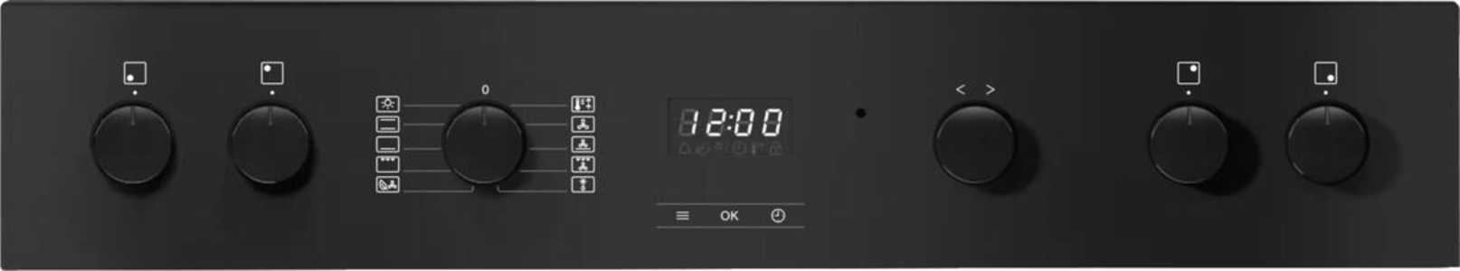 Miele H2459E+KM6012 Herdset Obsidianschwarz 