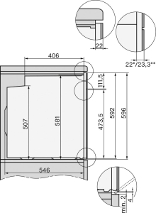 Miele H2459E+KM6012 Herdset Obsidianschwarz 