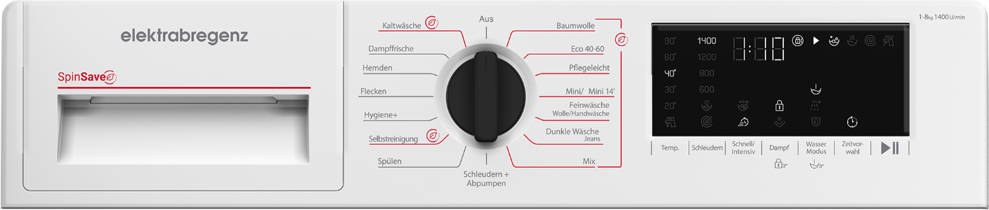Elektrabregenz WAIX 81460 T Waschmaschine Einbau 60 cm 8kg  1400 U/min