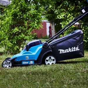 Makita DLM432PT2 Akku-Rasenmäher LXT 18 V x 2 • 43 cm • 40 L