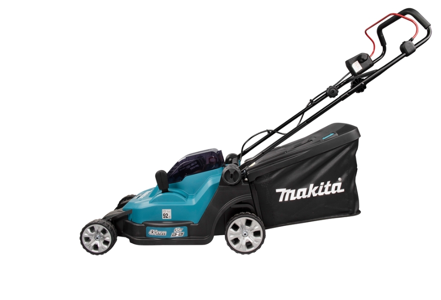 Makita DLM432PT2 Akku-Rasenmäher LXT 18 V x 2 • 43 cm • 40 L