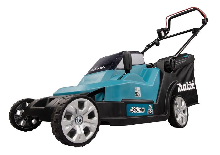Makita DLM432PT2 Akku-Rasenmäher LXT 18 V x 2 • 43 cm • 40 L